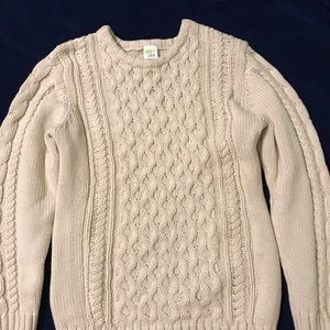 Boys Cable Sweater Large (10-12) NWOT